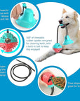 Suction Cup Tug-of-War Dog Toy