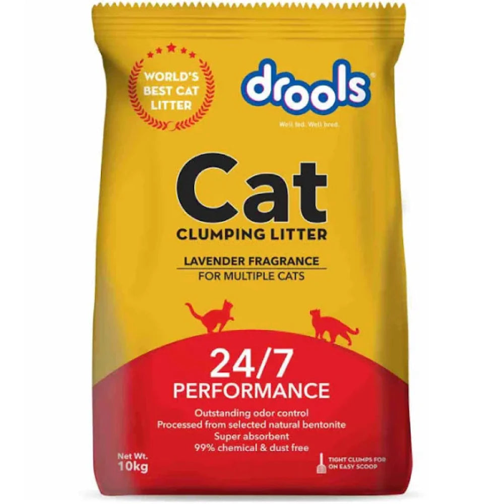 DROOLS CLUMPING LITTER LAVENDER