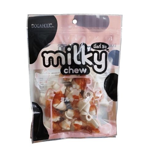 Dogaholic Milky Chew Chicken Bone Style Dog Treat