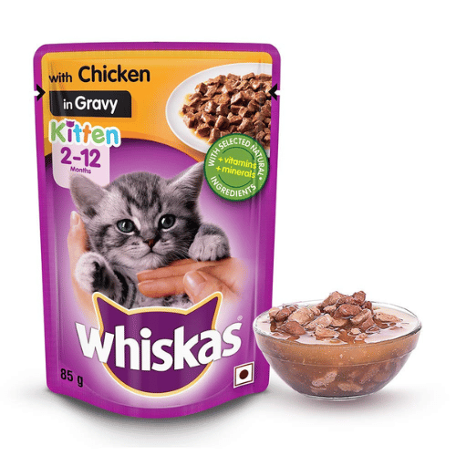 Whiskas Chicken In Gravy For  Kitten