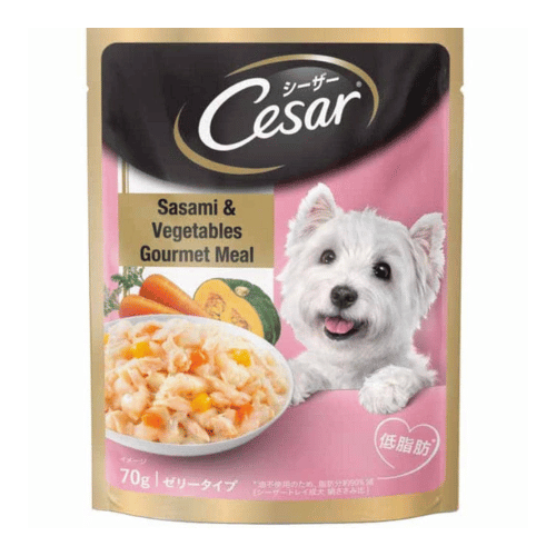Cesar Premium Adult Wet Dog Food Sasami &amp; Vegetables (Gourmet Meal)