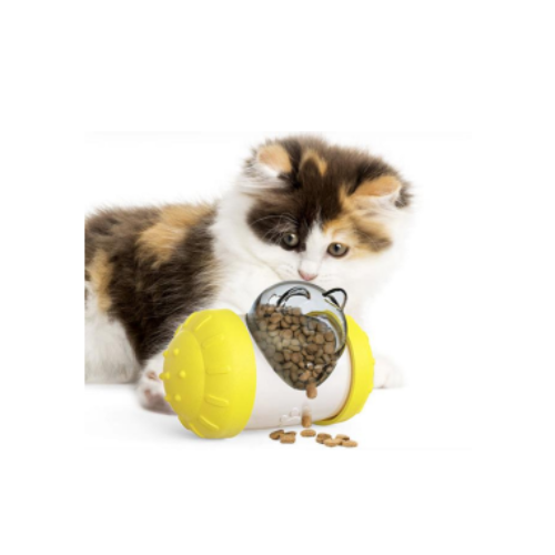Treat-Dispensing Puzzle Toy for Cats