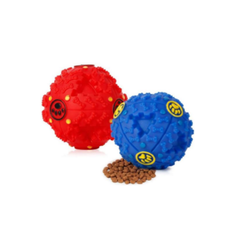 Treat-Dispensing Textured Play Balls