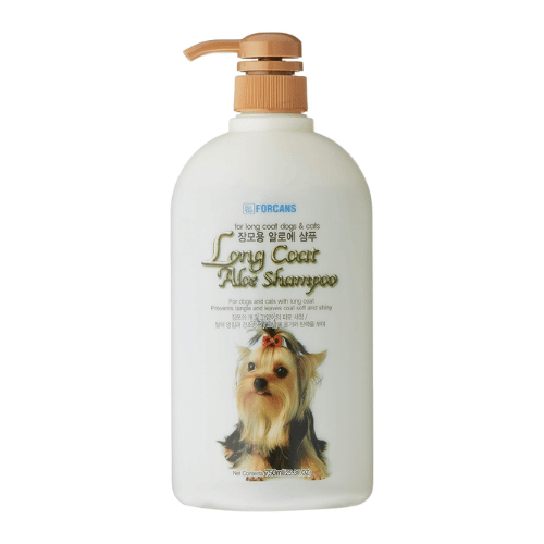 Forcans Long Coat Aloe Shampoo For Dogs And Cats