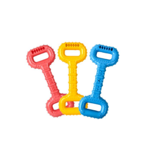 Colorful Trio of Canine Chew Keys