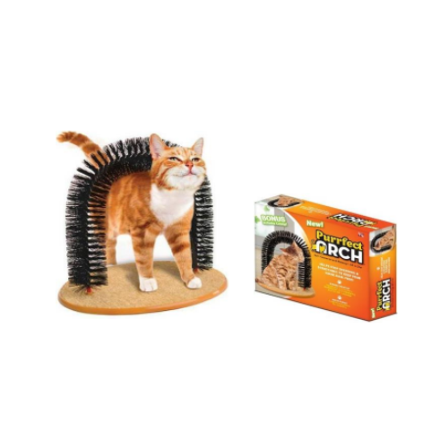 Purrfect Arch Self-Groomer and Massager