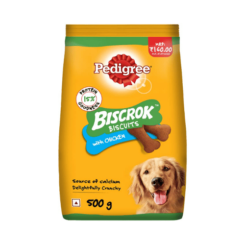 Pedigree Chicken Biscrok Biscuits Dog Treats