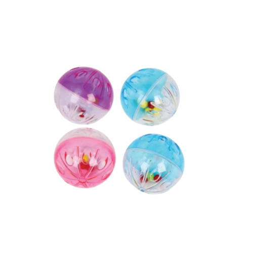 Kaleidoscope Frolic: Translucent Toy Balls
