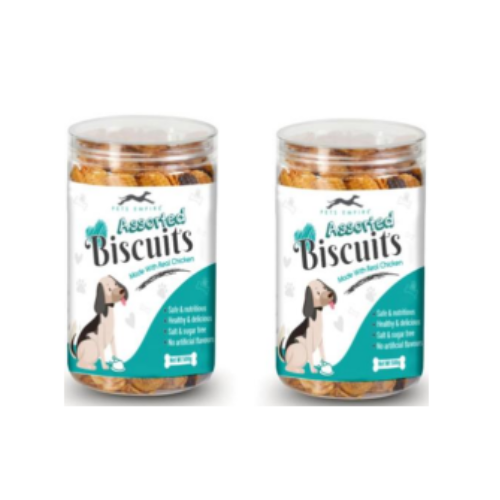 Moochie Paws Assorted Biscuits – Baked with Chicken