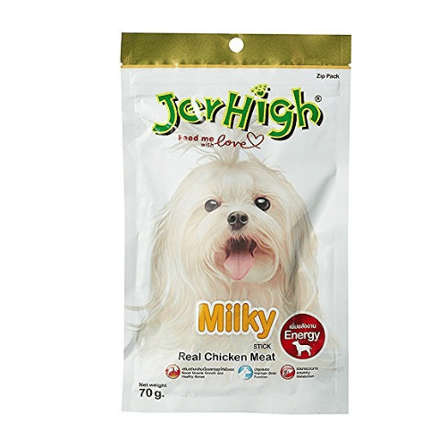 Jerhigh Milk Flavour Dent Stick Dog Treat