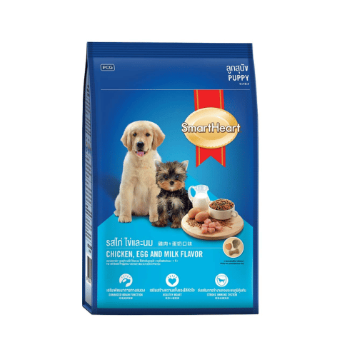 Smart Heart Chicken, Egg And Milk Puppy Dog Dry Food