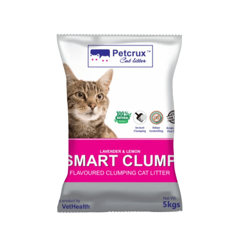 PetCrux SmartClump Lavender &amp; Lemon Cat Litter
