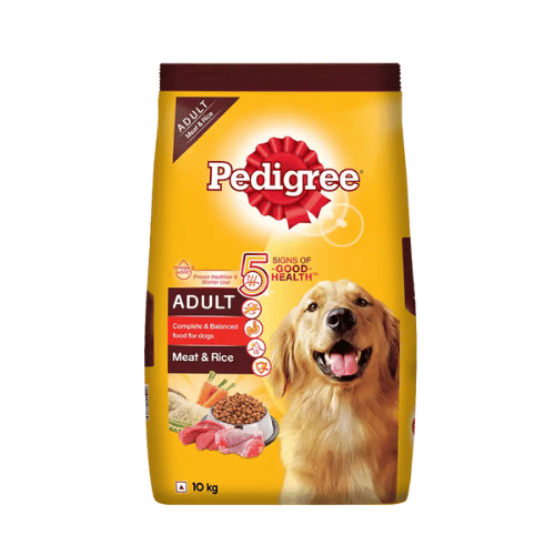 Pedigree Adult Dog Dry Food - Meat &amp; Rice