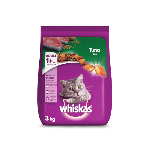 Whiskas Adult 1 Year Above Dry Cat Food Tuna Flavour